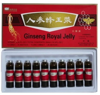 ŻEŃ-SZEŃ Ginseng Royal Jelly 10ampułek żeńszeń