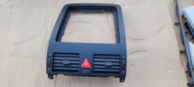 Рамка обдув консоли панели pulpitu средняя бардачка vw touran фото №1