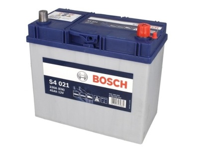 АКУМУЛЯТОР 45AH 330A SILVER S4 P+ BOSCH 0092S40210