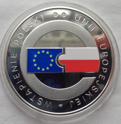 10 zł WSTĄPIENIE POLSKI DO UNII EUROPEJSKIEJ 2004