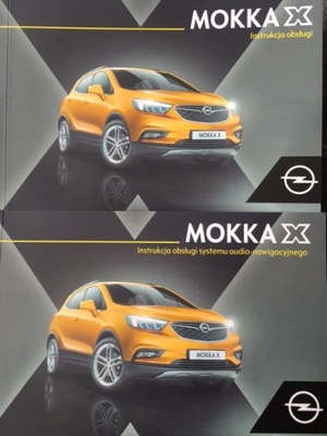 OPEL MOKKA X POLSKA MANUAL MANTENIMIENTO + NAWI AUDIO  