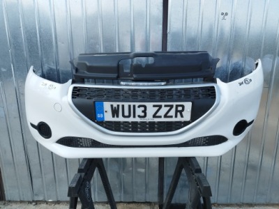 Бампер перед передній peugeot 208 i 2012-2015 колір ewp фото №1