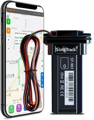 ЛОКАЛИЗАТОР GPS SINOTRACK DO АВТОМОБИЛЯ МОТОЦИКЛА МОНИТОРИНГ SERWER PL