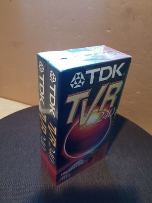 KASETY VHS TDK TVR 240 2szt.