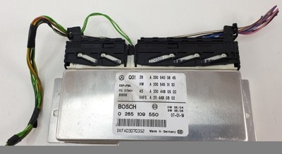 Модуль asr mercedes sl r230 0265109550 a2305403845 фото №1