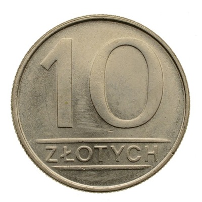 M520 - 10 złotych 1986 r. - Stan 1-