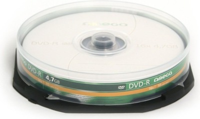Płyty DVD-R Cake OMEGA 4.7GB 10szt.