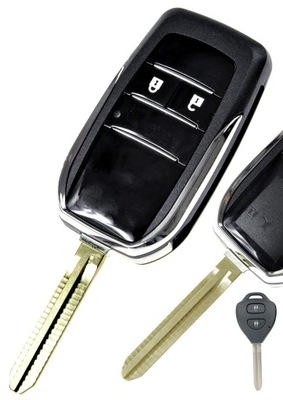 Toyota avensis yaris ключ pilot корпус toy43 фото №1