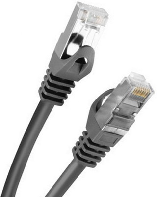 Kabel sieciowy LAN Patchcord kat 6 FTP POE 0,25m