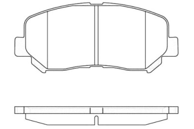 Remsa тормозные колодки тормозные mazda cx-5 2.0 ke. gh фото №1