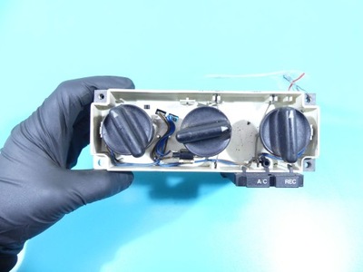 Консоль панель обдув audi 80 b4 a/c фото №1