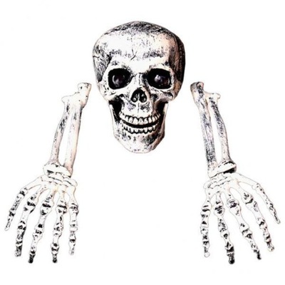 2 szt. Symulacja kości dłoni czaszki Halloween