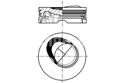 MAHLE ПОРШЕНЬ 71.01 STD AUDI A1 A3 SEAT ALTEA ALTEA XL IBIZA IV IBIZA IV