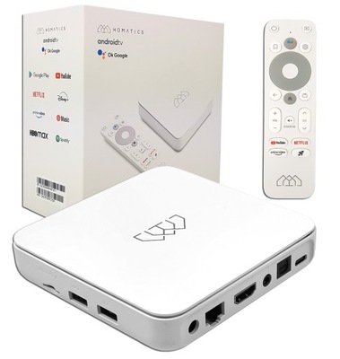 HOMATICS BOX R Smart TV Box Android 11 Netflix, Disney+, Prime Video, HBO
