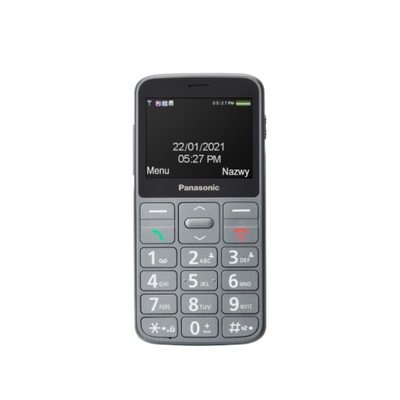 Panasonic KX-TU160EXG szary telefon dla seniora