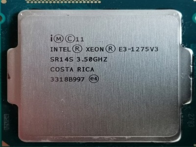 InteL Xeon E3-1275 v3
