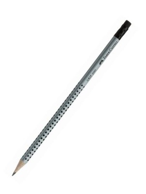 Ołówek z gumką FABER-CASTELL HB