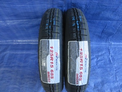 WANDA TYRE WR093 TIRES 125/R15 68S 2020R  