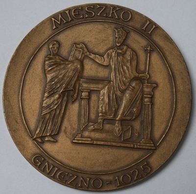 Medal - Mieszko II - Gniezno - 1025