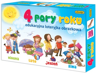 4 PORY ROKU - Loteryjka obrazkowa, ADAMIGO