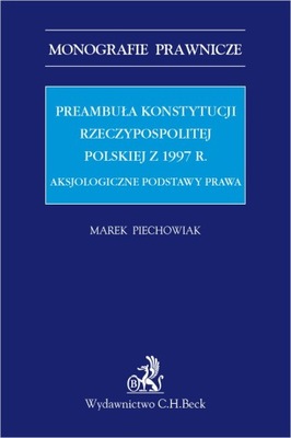 Preambuła Konstytucji Rzeczypospolitej... - ebook