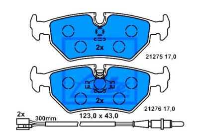 Ate тормозные колодки тормозные citroen evasion fiat scudo ul фото №1