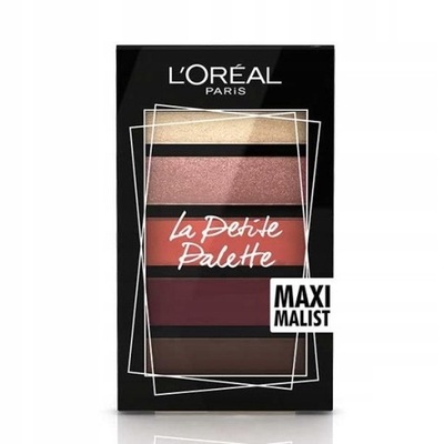 Paleta cieni L'Oréal La Petite Palette mix brąz