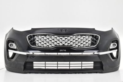 Kia sportage iv lift 2019- бампер передний 0xpdc фото №1