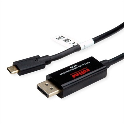 Kabel USB C - DisplayPort dwukierunkowy M/M 2m