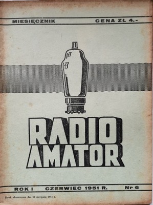 Radioamator Czasopismo 6/1951