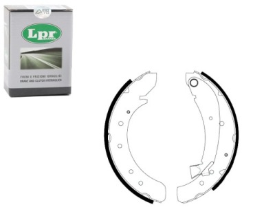 Lpr тормозные колодки тормозные citroen jumper jumpy fiat du фото №1