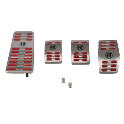 Aluminiowe спортивні накладки на педалі оригінал alfa romeo mito фото №1