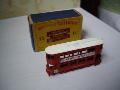 Matchbox Model of Yesteryear TRAMCAR E Class Unikat !!!