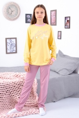 Zestawy piżam (dziewczynki), wiosenny, 6076-001-33-2-1