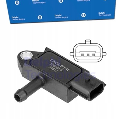 SENSOR DE PRESIÓN GASES DE ESCAPE PARA DACIA LODGY 1.5 DCI  