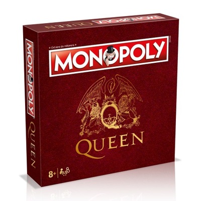 MONOPOLY QUEEN EDYCJA KOLEKCJONERSKA GRA PLANSZOWA MONOPOL