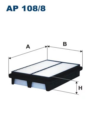 AP108/8 ФІЛЬТР ПОВІТРЯ