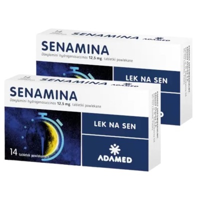 Senamina 12,5 mg 14 tabletek powlekanych