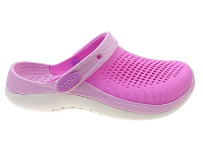 Klapki Crocs Literide 360 Clog 207021-6TL pink NEW 38/39