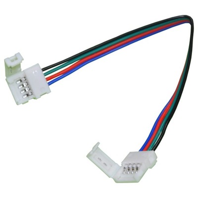 Złączka dwustronna zaciskowa do LED RGB 10mm
