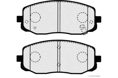 Herth buss тормозные колодки тормозные p hyundai i10 08- фото №1