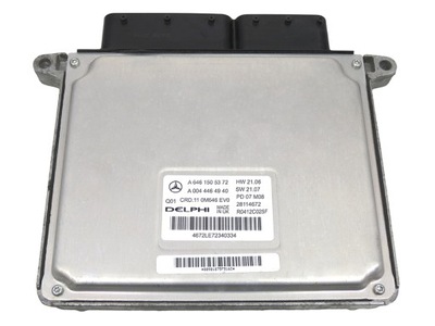 ECU MERCEDES E W211 2.2CDI 6461505372 A0044464940