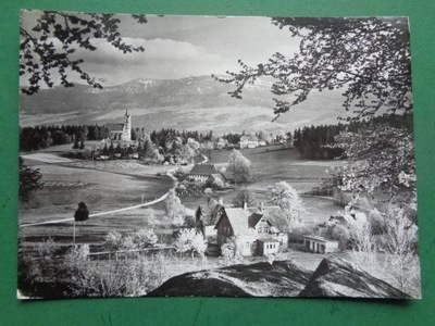 SZKLARSKA PORĘBA -WIDOK OGÓLNY 1965r