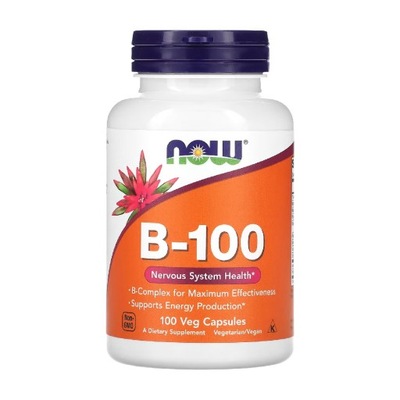 Now Vitamin B-100 100 vege kaps.