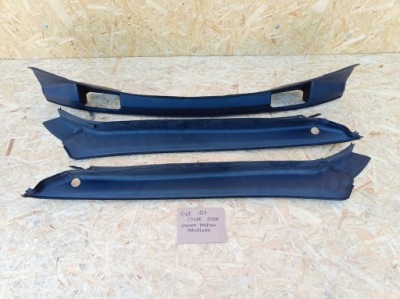 Mercedes gle купе w167 захист кришки багажника заглушки оббивка фото №1