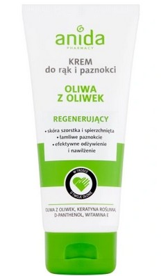 ANIDA Krem do rąk i paznokci OLIWKOWY 100ml