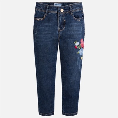 Spodnie jeans dziewczęce Mayoral 3512-69 r. 134