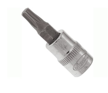 КЛЮЧ TRZPIENIOWY 1/4 TORX T27 DŁ.38MM