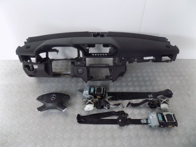 Mercedes w212 панель приладів консоль подушка безпеки ремені оригінал фото №1