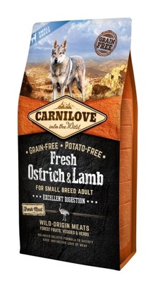 Carnilove Fresh Ostrich & Lamb Small Struś 6kg